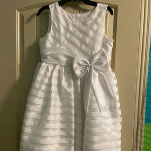 Girls White Dress